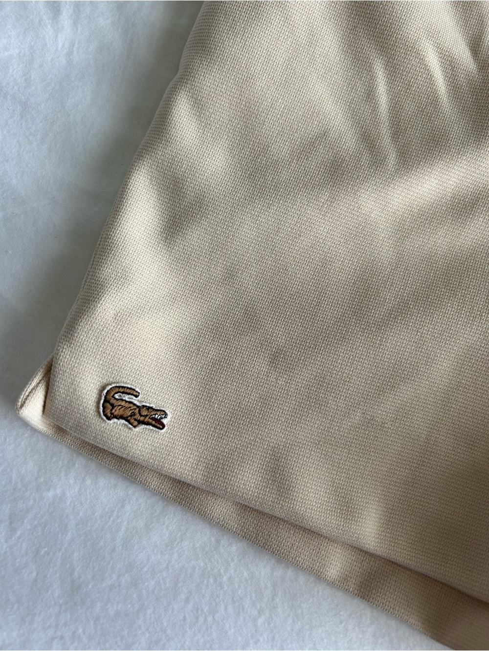 Lacoste Vintage Haymaker Cream Colored Shorts 50s/60s - Picture 4 of 13